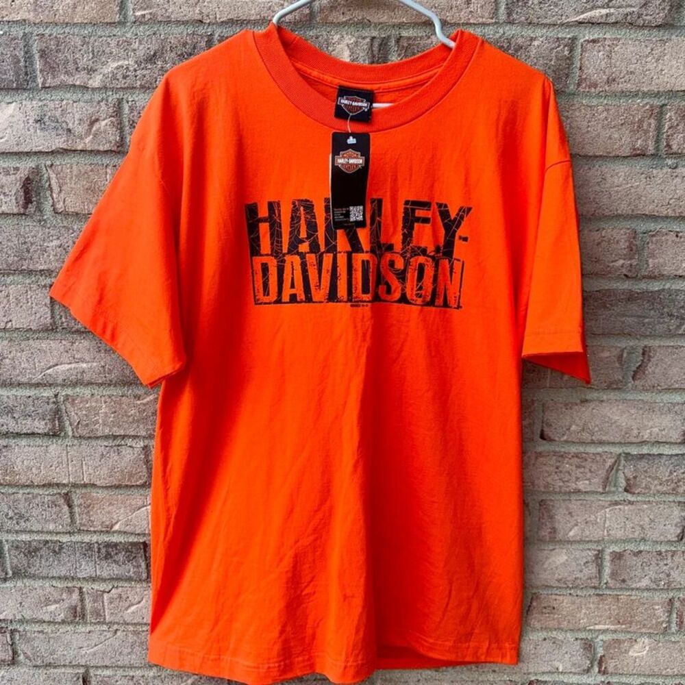 Harley Davidson Motorcycle Shirt Mens L Bluegrass Louisville KY NWT Biker Horse